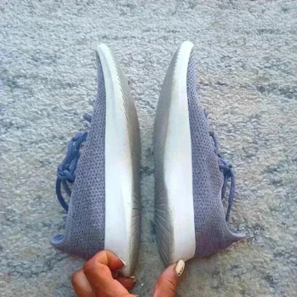 Allbirds Womens Mist Gray Tree Runners Sustainable & Lightweight Sneaker 8 - Picture 6 of 14